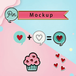 20+ Best Free Enamel Pin Mockups