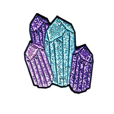 Custom Glitter Enamel Pins